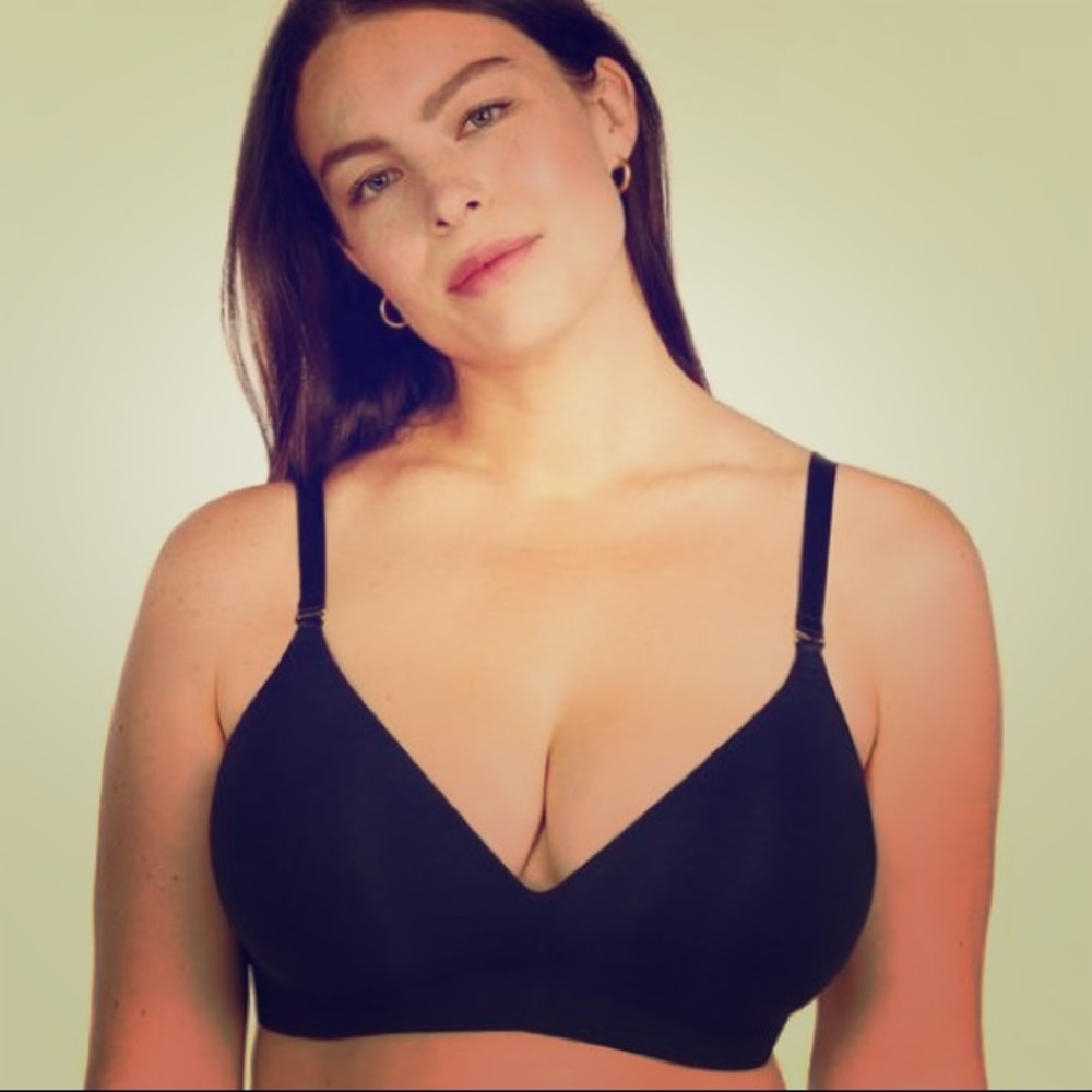 NWT ThirdLove Pima Cotton Wirefree Bra 44D